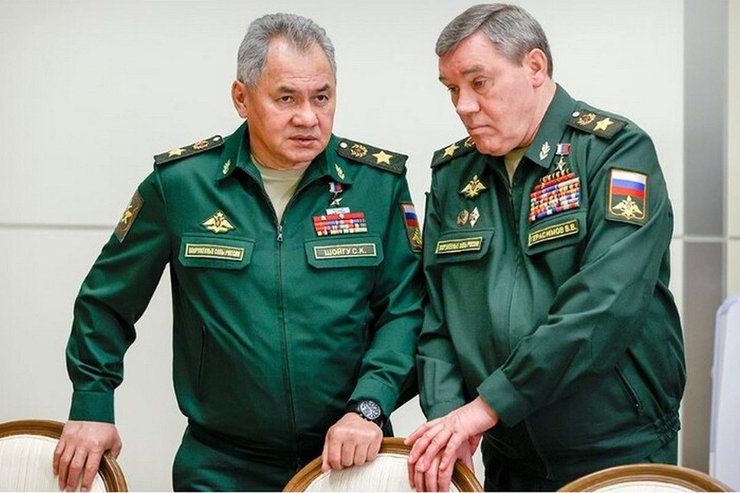 Шойгу, Герасимов, российская армия