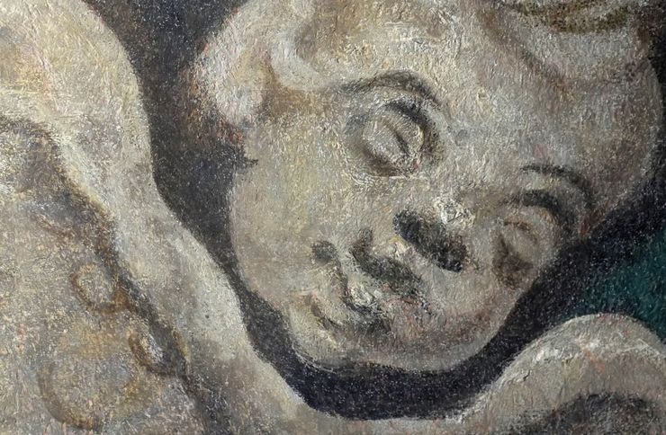 На стінах старої церкви в США знайдено зображення з таємничими ангелами, цим малюнкам сотні років