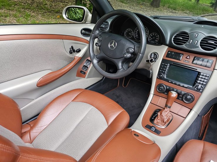 салон Mercedes CLK500 Armani, Mercedes CLK500 Armani, Mercedes CLK Armani, Mercedes CLK Armani, Mercedes CLK, кабриолет Mercedes