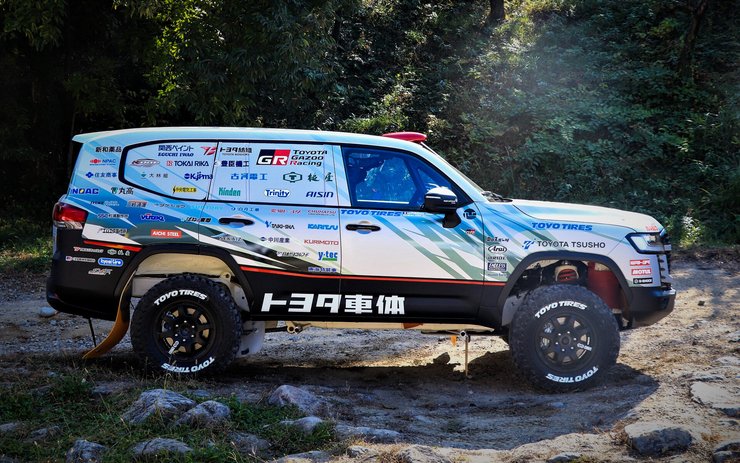 Toyota Land Cruiser 300, Toyota Land Cruiser, ралли Дакар, Toyota Land Cruiser GR Sport, Дакар-2023