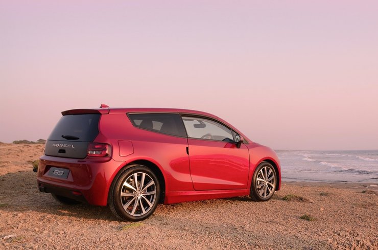 Gunsel B9, электромобиль Gunsel, новый Gunsel B9, кипрский автомобиль, авто из Кипра