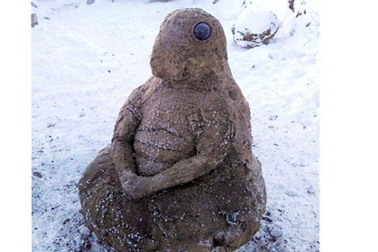 скульптура из навоза