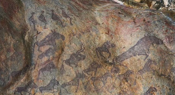 Наскальный рисунок, Китай