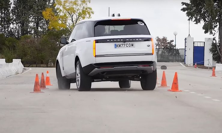 лосиный тест рейндж ровер, Range Rover 2022, Range Rover, новый Range Rover
