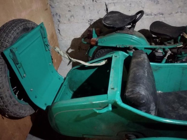 мотоцикл Урал м-67, мотоцикл с коляской, урал м-67, капсула времени