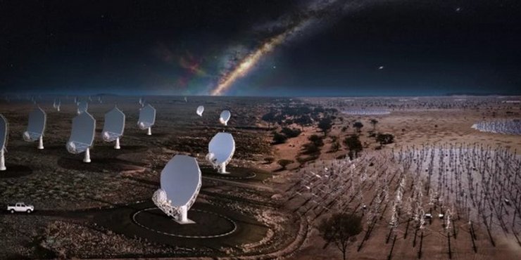 телескоп SKA