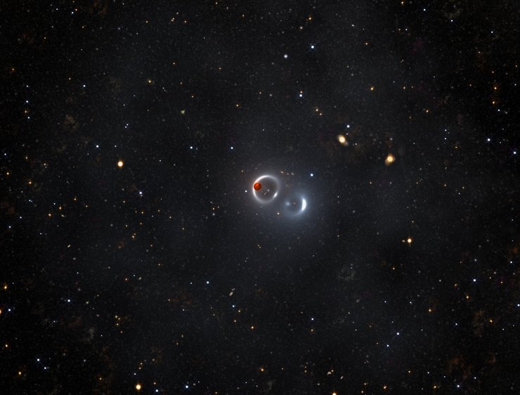 звезда черная дыра