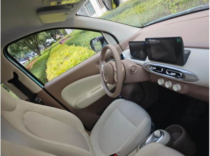салон Wuling Hongguang Mini EV, новий Wuling Hongguang Mini EV, електромобіль Wuling