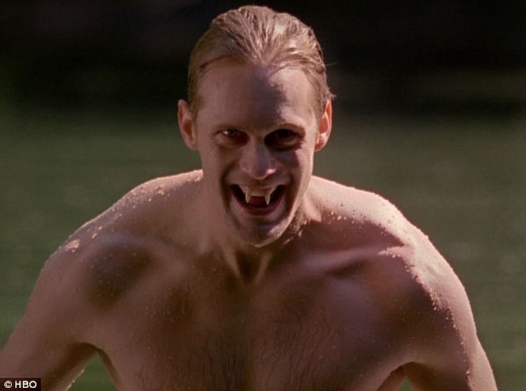 олександр скарсгард, ерік нортман, справжня кров