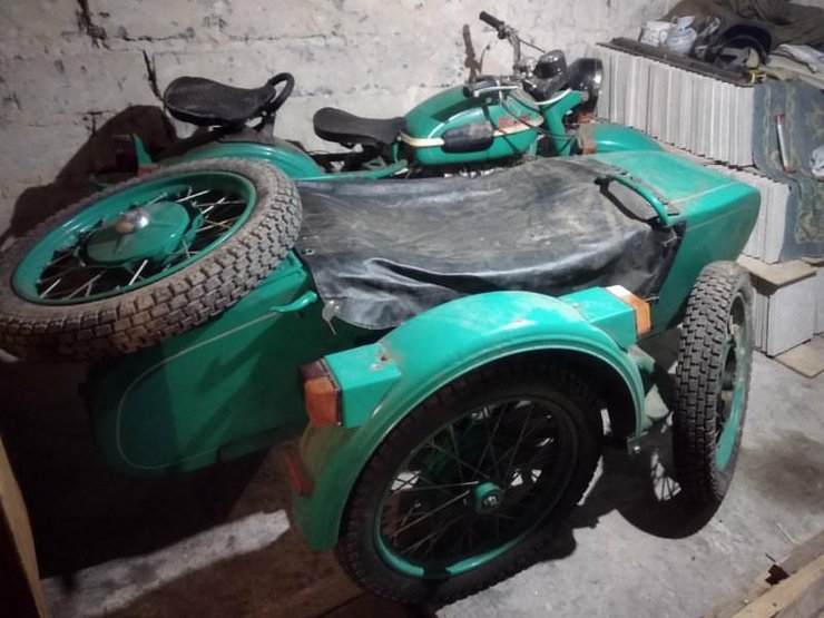 урал м-67, мотоцикл Урал, мотоцикл с коляской, капсула времени