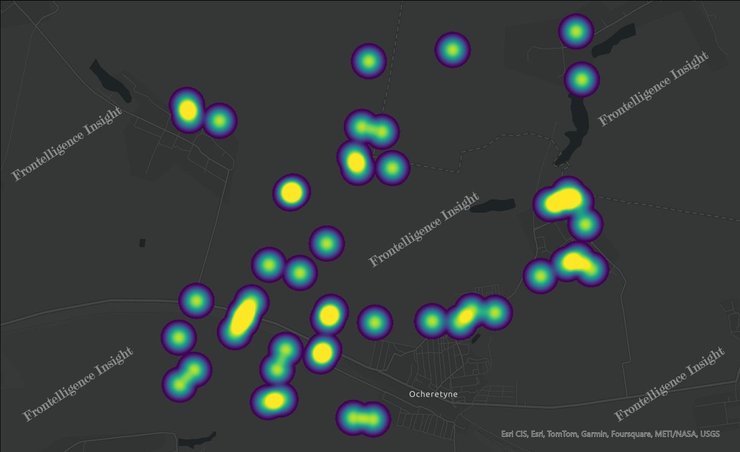 Спутниковые снимки с фронта