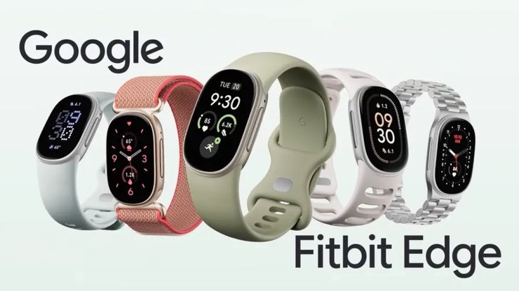Цвета Google Fitbit Edge