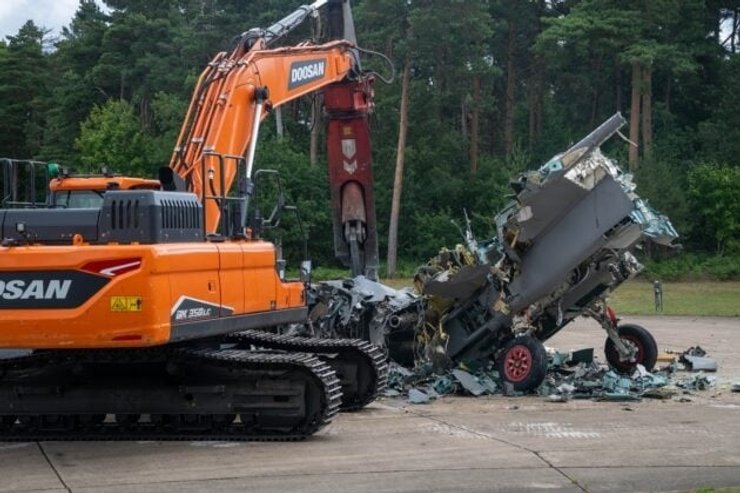 Уничтожение самолета F-15B Eagle США