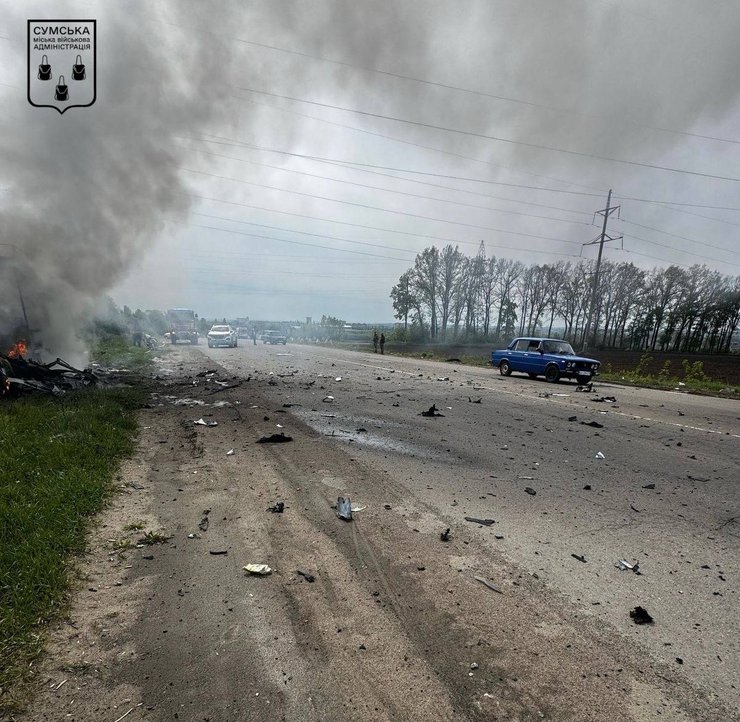 удар дроном, БПЛА, дрони, Суми дрони, Суми дрони