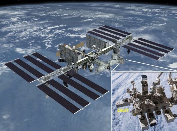 CALET, телескоп, МКС