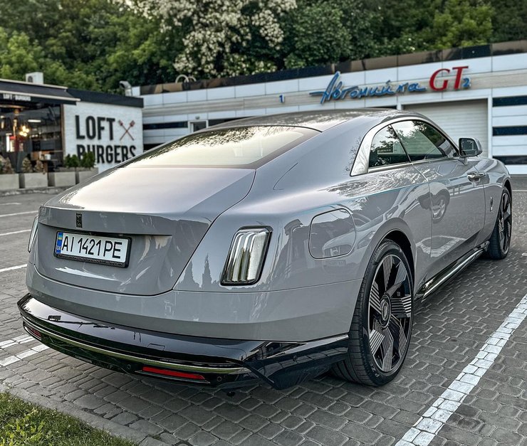 электромобиль Rolls-Royce Spectre, новый Rolls-Royce Spectre, электромобиль Rolls-Royce