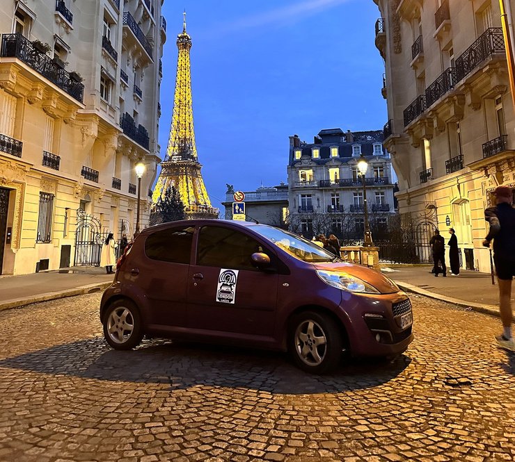 Peugeot 107, автопробег, путешествие