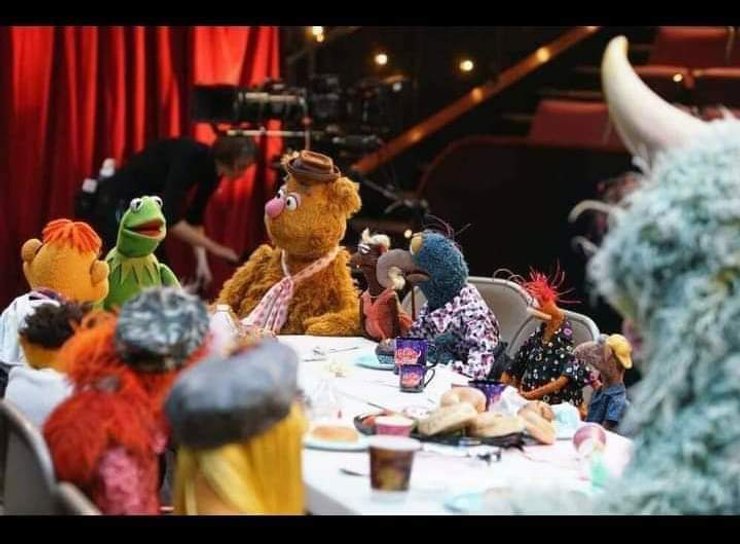 Кадр из выпуска комедийного "Маппет-шоу"
