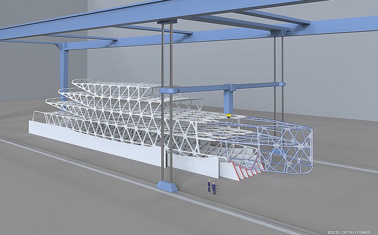 яхта, экологичная яхта, Pegasus, 3D-принтер
