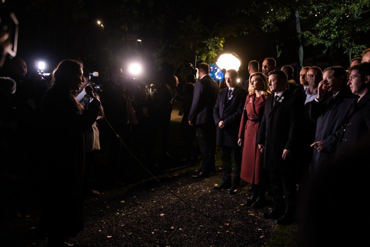 владимир зеленский, Олена Зеленська, арт-об'єкт, марина абрамович