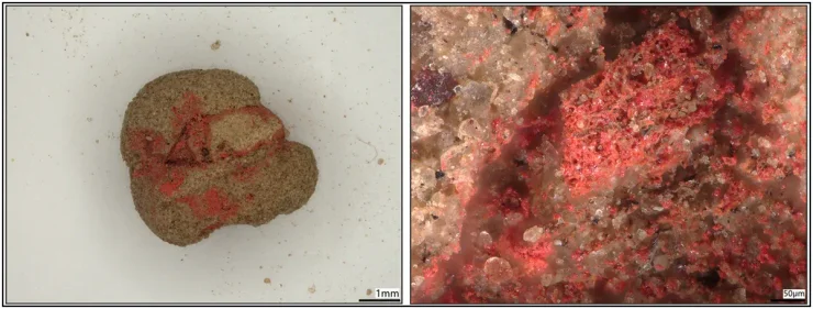 Кіновар використовували як пігмент