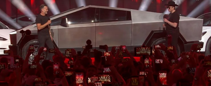 tesla cybertruck 2023, Tesla Cybertruck, пікап Tesla Cybertruck, новий Tesla Cybertruck, електромобіль Tesla Cybertruck