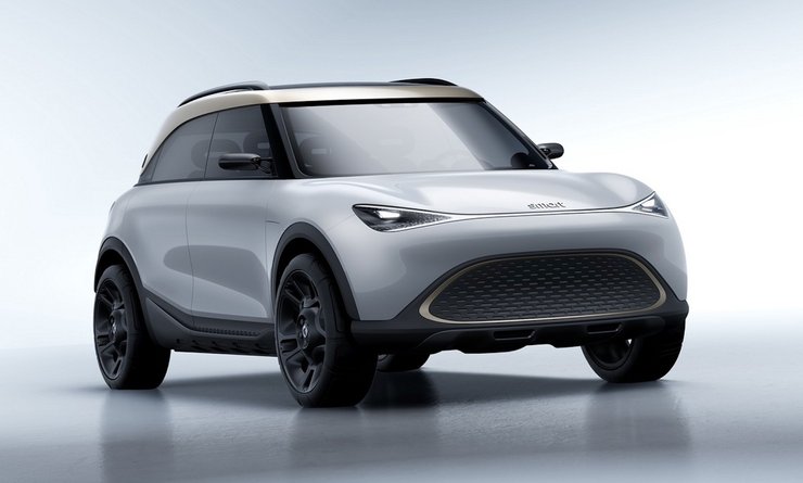 Кроссовер Smart, электромобиль Smart, новый Smart