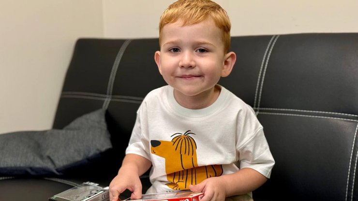 Трехлетний Лука