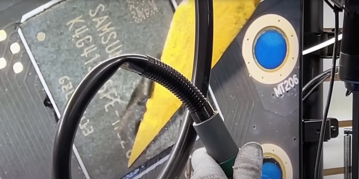 чип памяти видеокарты, восстановленный чип памяти видеокарты