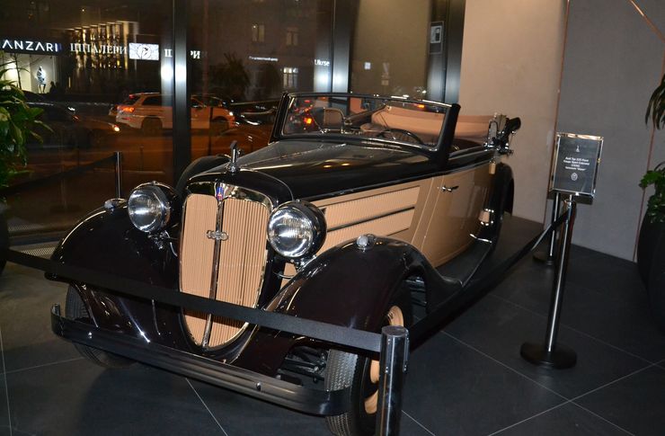 Audi 225, ретро авто, выставка авто, выставка авто