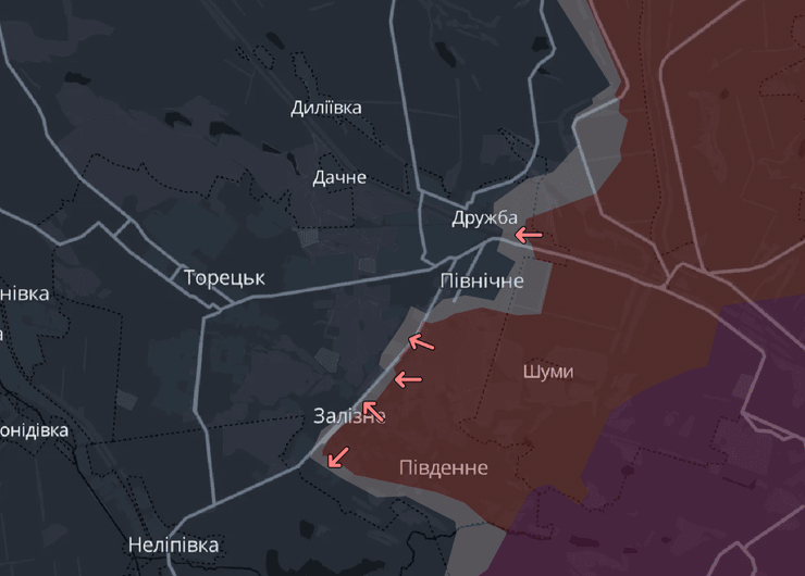 Карта бойових дій