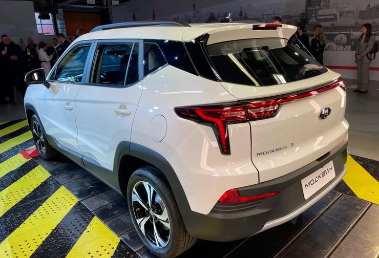 JAC JS4, новий москвич 3, кросовер Москвич, новий москвич, кросовер JAC, електромобіль Москвич
