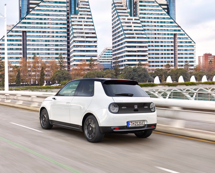 новая Honda e, Honda e, электромобиль Honda
