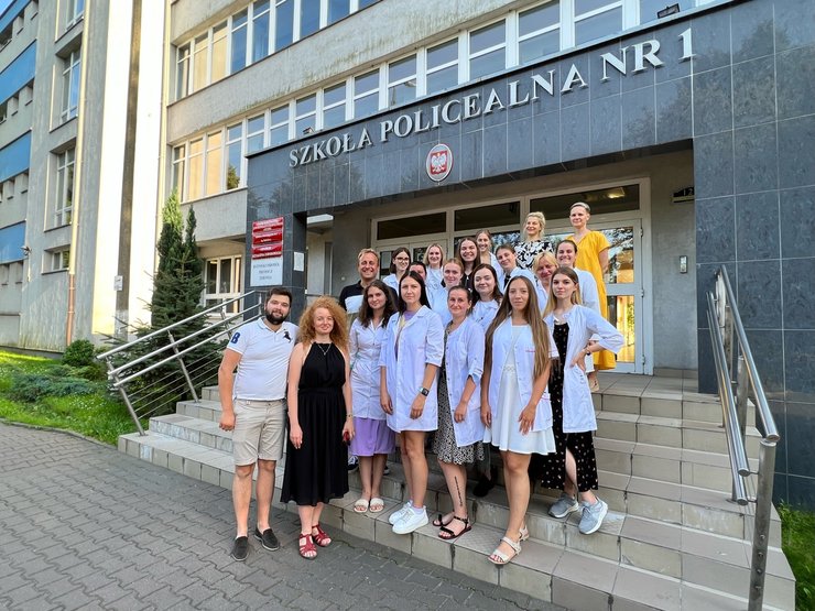 Літня практика 2022. Група українських студентів.