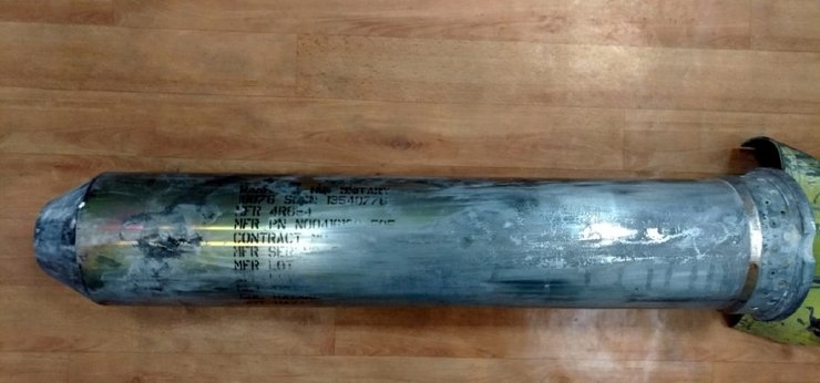 Компоненты ракеты GMLRS М31