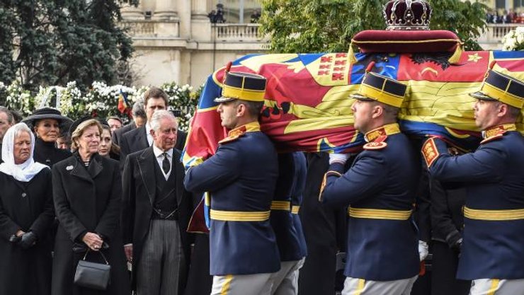 похороны короля румынии