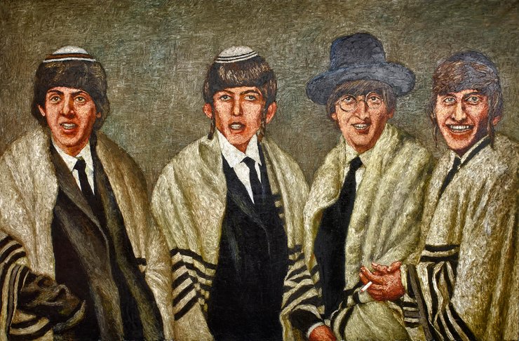 Картина Олександра Ройтбурда "Бітлз"