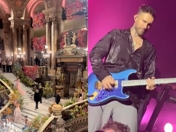 Свадьба века, свадьба Маделайн Броквей, супружеская пара, роскошная свадьба, церемония в Версале,  София Ричи, Маделайн Броквей