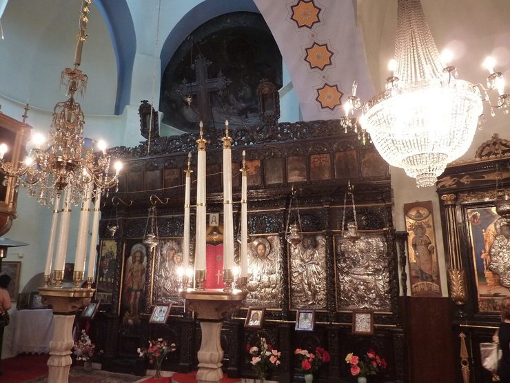 церква свічки інтер'єр церкви святі