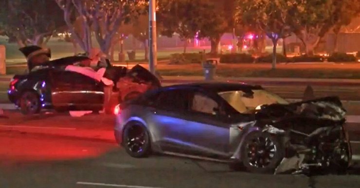 Автопилот Тесла, Tesla, ДТП Tesla, электромобиль Tesla