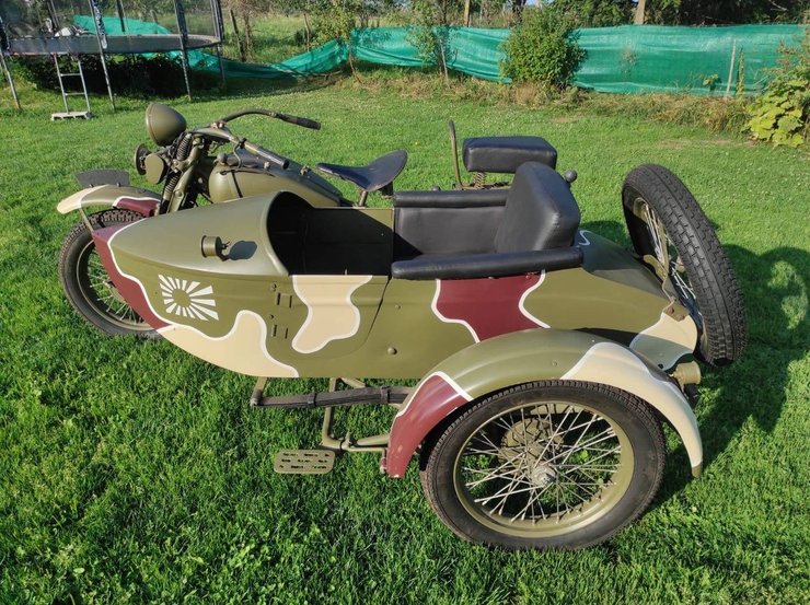 мотоцикл Rikuo Typ 97