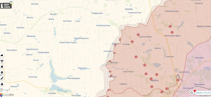 Карта Дипстейт