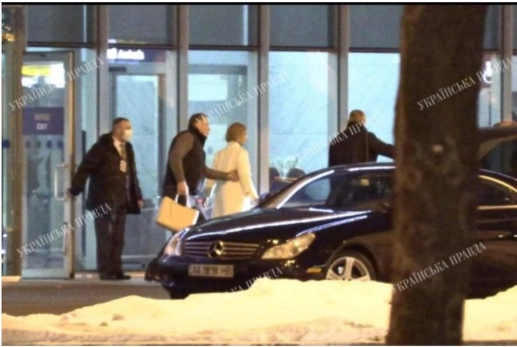 Тимошенко в аеропорту Бориспіль