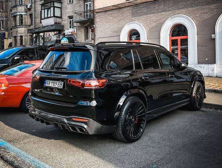 Brabus Mercedes GLS, Mercedes GLS, тюнінг Mercedes GLS, Mercedes-Benz GLS