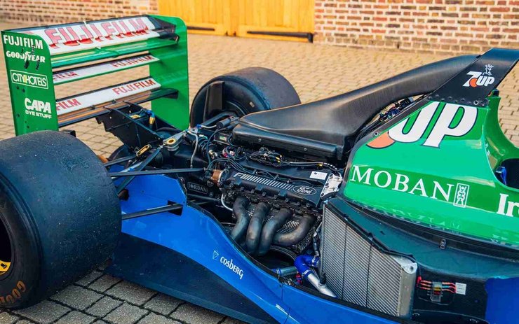 Ford cosworth, Jordan-Ford 191, болид Jordan, авто Шумахера, Михаэль Шумахер