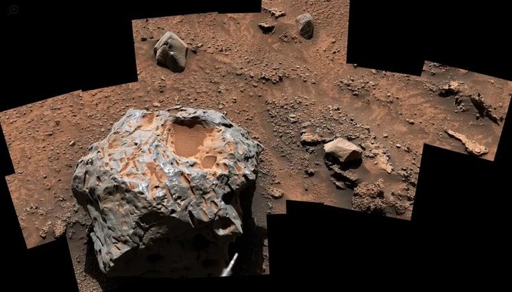 метеорит, Марс, марсохід Curiosity