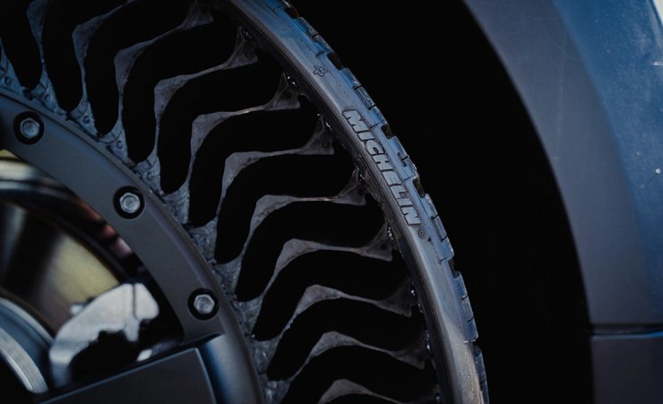 Michelin Uptis, шины Michelin, безвоздушные шины, безвоздушные шины Michelin