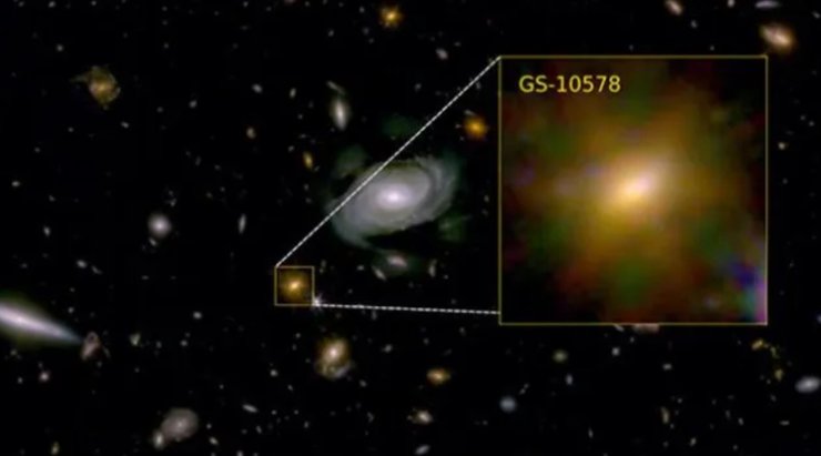 галактика GS-10578 галактика Пабло