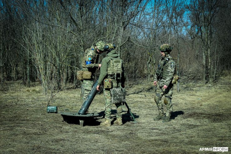 американский миномет в всу