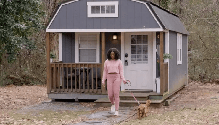 Дом в саду, аренда жилья, без платы за аренду, ипотека, жилье, дом, новый дом, сарай в саду, переделали сарай, ремонт,